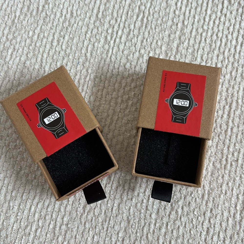 Ring watch BOXES ONLY bundle (2)